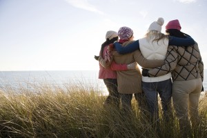A family enjoying long term health with quality sleep.